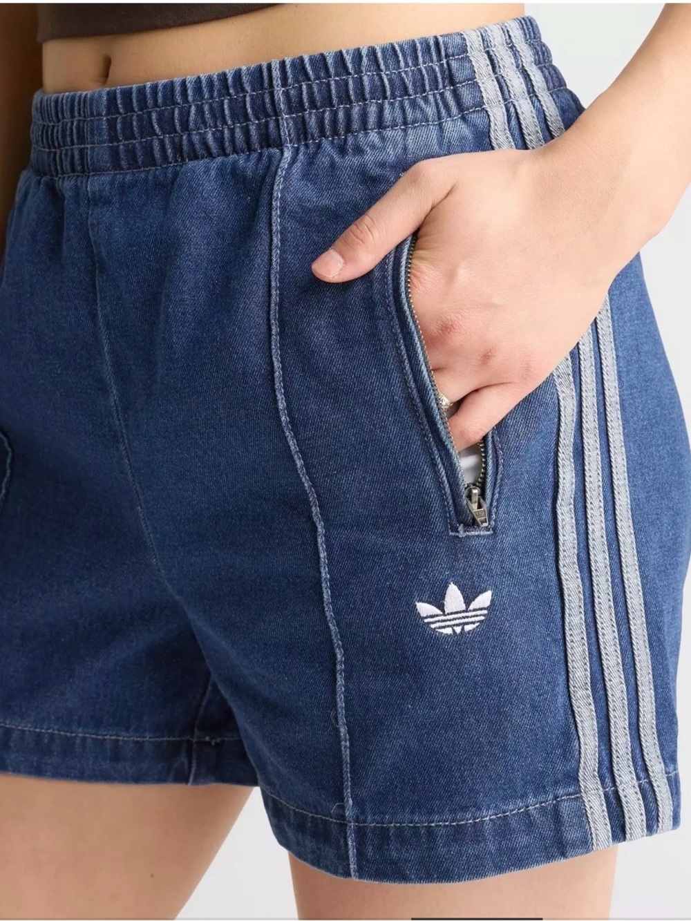 Adidas Denim Firebird Shorts